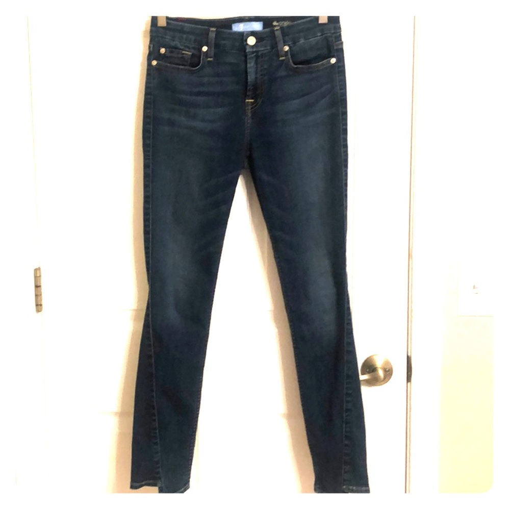 7 for all mankind b(air) angle ankle skinny denim